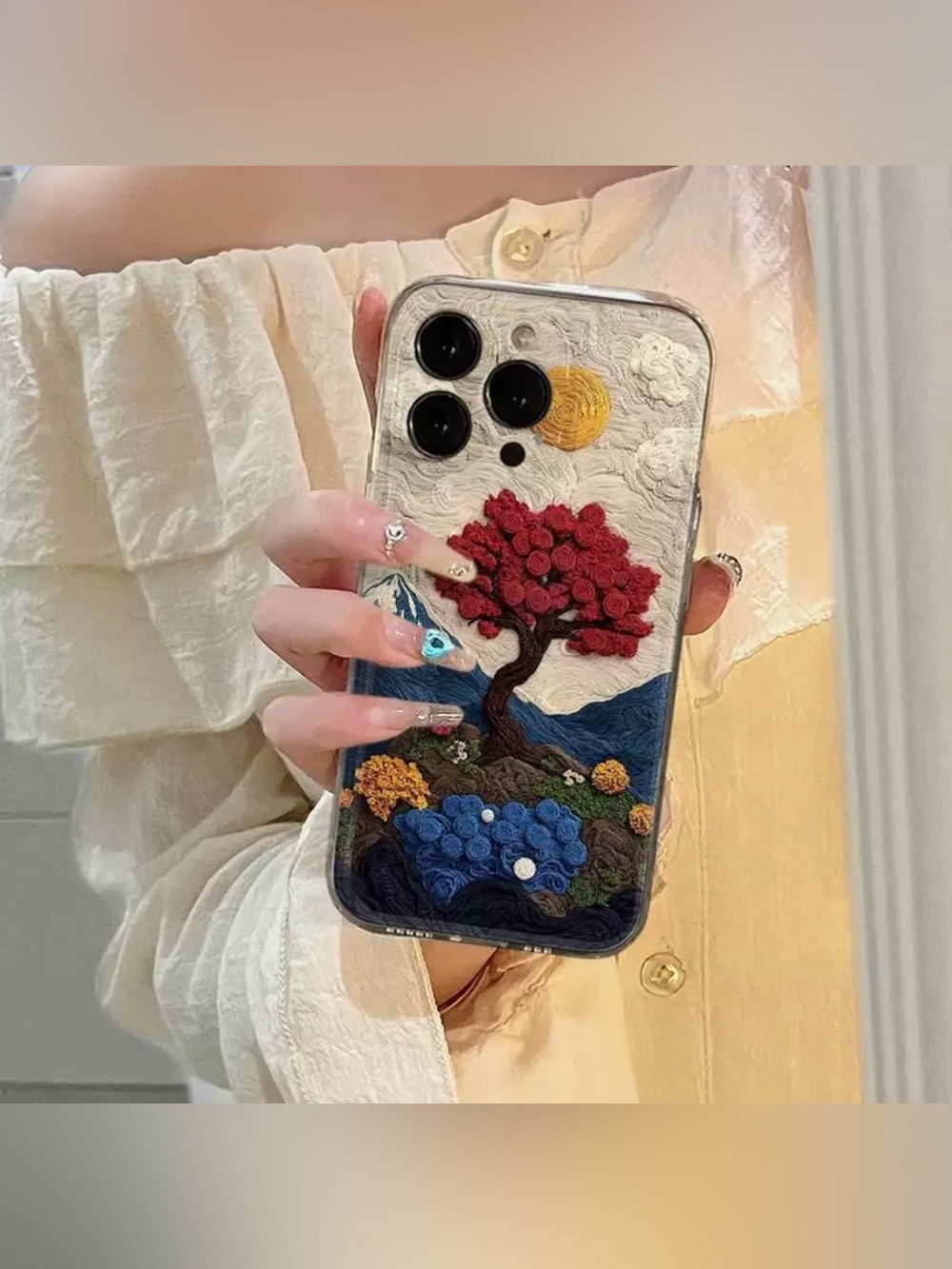 Van Gogh Inspired iPhone 16 Pro Max Case